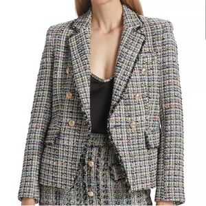Generation Love Eliza Multicolor Tweed Blazer XS